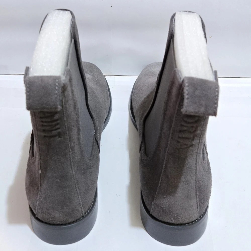 Saint Morta Chunky Chelsea Boots Men' Dark Gray‎ Suede Leather